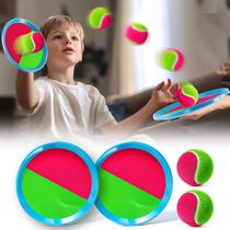 Jogo WATUDOU Toss and Catch Ball para crianças com 2 pás
