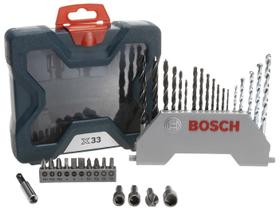 Jogo X-Line para Furar e Parafusar com 33 Peças e Maleta - 2607017398-000 - BOSCH