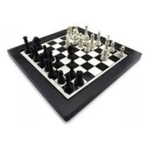 Jogo Xadrez e Trilha Dimensão do Produto 24X24cm Jogos de Raciocínio - 106086 - Dutati