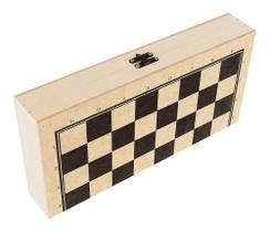 Jogo Xadrez Oficial Tabuleiro 80x80 Madeira Mdf Rei 10cm Jogo Xadrez Oficial Tabuleiro 80x80 Madeira Mdf Rei 10cm