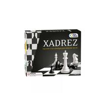 Jogo xadrez peças plásticas com tabuleiro - pais e filhos 11551 Jogo xadrez peças plásticas com tabuleiro - pais e filhos 11551