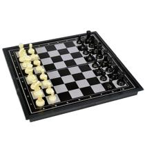 Jogo De Xadrez Magnético 25 X 25 Cm - Chess - Jogo de Dominó, Dama