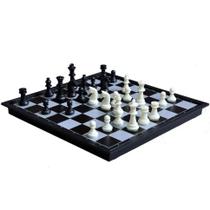 Jogo Xadrez Tabuleiro Profissional 20 x 20 cm Dobrável Magnético C/ Imã Jogo Xadrez Tabuleiro Profissional 20 x 20 cm Dobrável Magnético C/ Imã