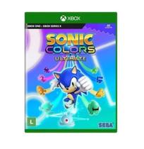 Jogo Xbox One/Series X Sonic Colors Mídia Física Novo