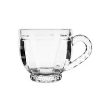 Jogo Xicara De Vidro Transp. 6 Pcs 210 Ml