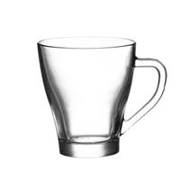 Jogo Xicara Vidro Transp. 6 Pcs 230Ml