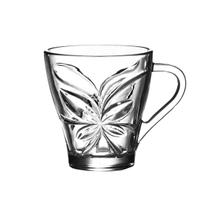 Jogo Xicara Vidro Transp. 6 Pcs 230Ml