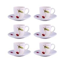 Jogo xícaras de café Royal Fine Fresh Fruit 100ml 6 peças - Royal Fine China