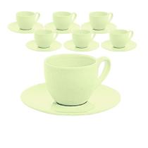 Jogo Xicaras para Cha 275ml Antalia Shell 6un Bon Gourmet Jogo Xicaras para Cha 275ml Antalia Shell 6un Bon Gourmet