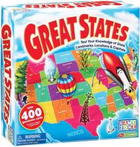 Jogo zona de jogo Grande Estados Geografia Board Jogo