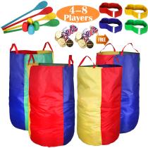 Jogos ao ar livre CWLAKON Potato Sack Race Bags para crianças e adultos Jogos ao ar livre CWLAKON Potato Sack Race Bags para crianças e adultos