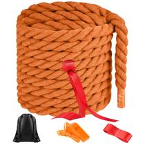 Jogos ao ar livre Tug of War Rope NEBURORA 20 pés/6 m laranja