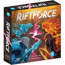 Jogos Capstone: Riftforce, jogo de tabuleiro de estratégia, 3 ações diferentes para escolher ao planejar sua estratégia, tempo de jogo de 30 minutos, idades a partir de 10 anos