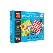Jogos Clássicos Damas e Ludo - Coleção Pop Jogos Clássicos Damas e Ludo - Coleção Pop