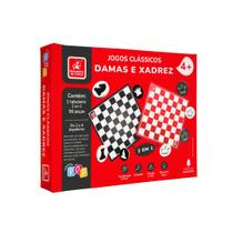Jogos Clássicos Damas e Xadrez - Coleção Pop Jogos Clássicos Damas e Xadrez - Coleção Pop