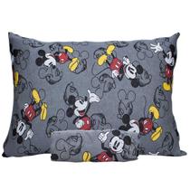 Jogos De Cama Infantil Mickey Minnie Solteiro Disney Simples 2 Peças Malha Portallar