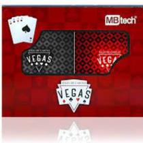 Jogos De Cartas 100% Plástico Com 108 Vegas - MBtech Jogos De Cartas 100% Plástico Com 108 Vegas - MBtech