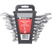 Jogos de chave fixa 6 a 22 mm com 8 peças Jogos de chave fixa 6 a 22 mm com 8 peças