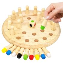 Jogos de memória para pacientes com demência, jogo de tabuleiro de combinação de cores