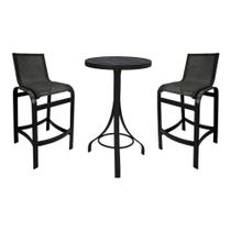 Jogos De Mesa Bar Bistrô 2 Cadeiras Banquetas Tela Aluminio Jogos De Mesa Bar Bistrô 2 Cadeiras Banquetas Tela Aluminio