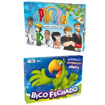 Jogos de Tabuleiro Mimicas Bico Fechado + Partiu Jogo Parecido com Jogo da Vida - Pais e Filhos