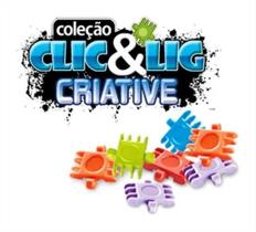 Jogos Educativo Infantil Lig Lig 36 Pçs Plasbrink De Montar