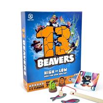 Jogos em formato de jogo de tabuleiro 13 Beavers The Riveting Beaver Journey