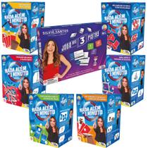 Jogos para desafiar amigos e família Kit 6 Nada Alem De 1 Minuto + Jogo Das 3 Pistas Sbt Jogos para desafiar amigos e família Kit 6 Nada Alem De 1 Minuto + Jogo Das 3 Pistas Sbt
