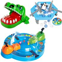 Jogos Pinguim Quebra Gelo Jacaré Morde Dedo Hipopótamo Come