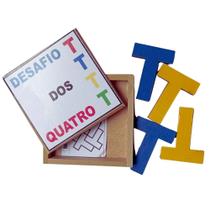Jogos Quebra-Cabeças e Racha Cucas COMBO FESTA 10 ITENS "Seja rápido e Preciso" Truque, Enigma