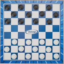 Jogos tradicionais em madeira damas xalingo 65554