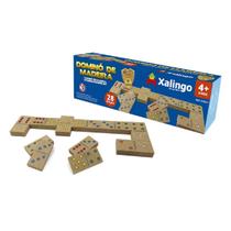 Jogos Tradicionais Em Madeira Dominó Xalingo Educativo - Ref 5158.7 Jogos Tradicionais Em Madeira Dominó Xalingo Educativo - Ref 5158.7