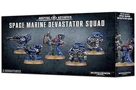 Jogos Workshop 99120101231" Space Marine Devastator Squad Plastic Kit