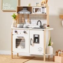 Jogue Kitchen Tiny Land Wooden Kids com luzes e sons de 3 a 7 anos