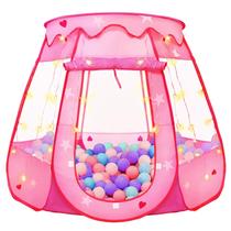 Jogue Tent TooyBing Pop Up Princess com Star Light de 1 a 3 anos