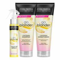 John Frieda Sheer Blonde Go Blonder Verão Kit - Spray + Condicionador + Shampoo