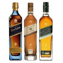 Johnnie Walker Ultimate 750ml + Blue 750ml + Green Label 750ml