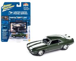 Johnny lightning - 1969 chevy camaro z/28 - green