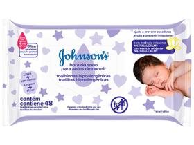 Johnson's Baby Toalhinhas Hora do Sono c/ 48