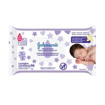 Johnson's Baby Toalhinhas Hora do Sono c/ 96 Johnson's Baby Toalhinhas Hora do Sono c/ 96