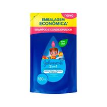 Johnson's Kids Shampoo e Condicionador 2 em 1 Refil 180ml