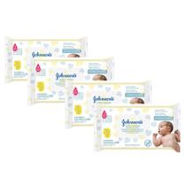 Johnsons Baby Recém-Nascido Kit com 4 Lenços Umedecidos Sem Fragrância Johnsons Baby Recém-Nascido Kit com 4 Lenços Umedecidos Sem Fragrância