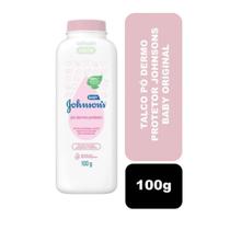 Johnsons Baby Talco Pó Dermo Protetor Alivia e Protege 100g