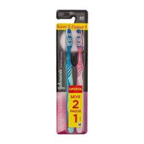 Johnsons Confort Clean Escova Dental Média C/2