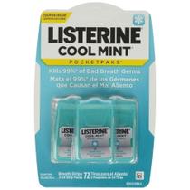 JohnsonS Listerine Pocket Pack - Sabor Cool Mint - 72 Tiras