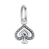 Joia Charm De Controle De Jogo Em Prata Esterlina 925 Para Mulheres, Pulseiras Clássicas Para Uso