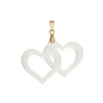 Joia De Leite Materno - Coração Duplo Vado Joia De Leite Materno - Coração Duplo Vado