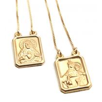 Joia Religiosa Escapulário em ouro 18k Joia Religiosa Escapulário em ouro 18k