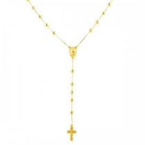 Joias Religiosa Terço de ouro 18k 50 cm Joias Religiosa Terço de ouro 18k 50 cm