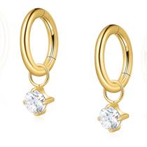 Joias Rook Piercing Limerencia G23, argolas de titânio, 6 mm, 8 mm Joias Rook Piercing Limerencia G23, argolas de titânio, 6 mm, 8 mm